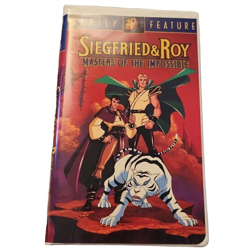 Vintage VHS Siegfried & Roy Masters of the Impossible